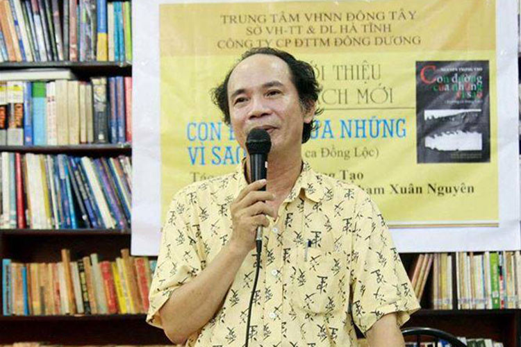 Sinh thời, nhạc sĩ Nguyễn Trọng Tạo là tác giả của nhiều ca khúc đậm chất dân gian như "Làng quan họ quê tôi", "Đôi mắt đò ngang", "Tình ca bên một dòng sông", "Non nước Cao Bằng", "Mẹ tôi".