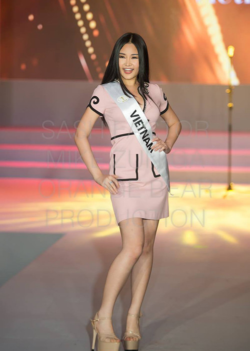 Không được Cục Nghệ thuật Biểu diễn, Lê Âu Ngân Anh vẫn có mặt tại Hoa hậu Liên lục địa 2018.