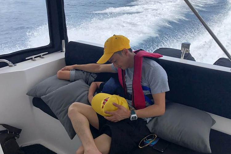 Cường Đô la là người đàn ông cưng chiều bé Subeo nhất.