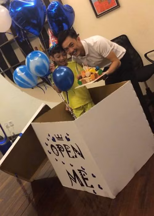 Bé Subeo chính là món quà sinh nhật ý nghĩa nhất đối với Cường Đô la.