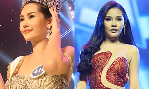 Phan ung cua Le Au Ngan Anh trong 2 lan bi to mua giai