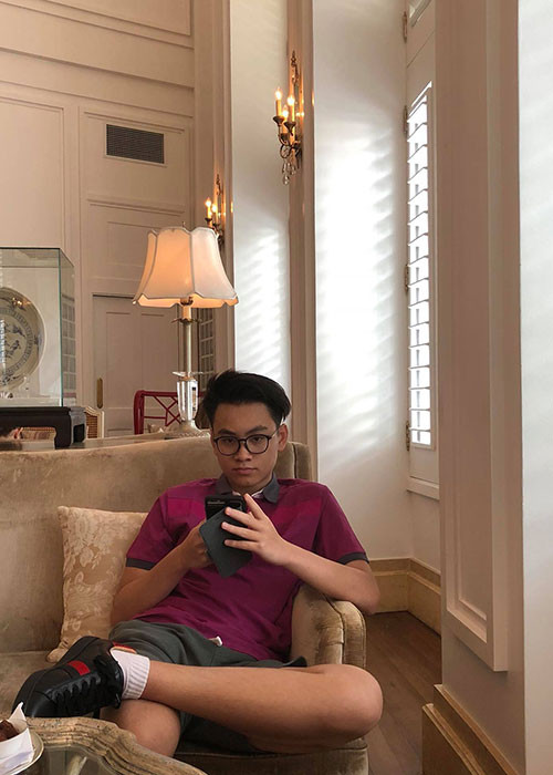 Năm 2017, nam diễn viên phim "Những đứa con thành phố" gây xúc động với tâm thư gửi con trai.