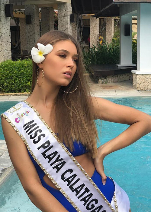 Đại diện Paraguay nổi bật lên trong dàn thí sinh bị chê kém sắc tại cuộc thi.