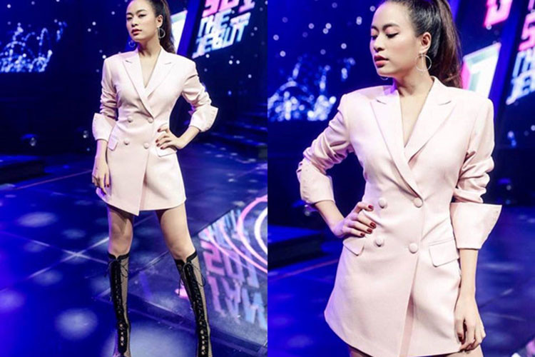 Hoàng Thùy Linh chẳng cần cao chuẩn mẫu vẫn gợi cảm vạn người mê khi diện vest. Ảnh: Zing