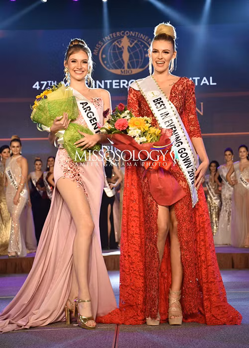 Ngân Anh cũng sẽ phải vượt mặt dàn đối thủ mạnh tại cuộc thi Hoa hậu Liên lục địa 2018 để có nhiều cơ hội lọt top. Trong đó, đại diện Paraguay, Philippines, Belarus, Đức và Argentina khiến Ngân Anh phải dè chừng nhất. Ảnh: Missosology