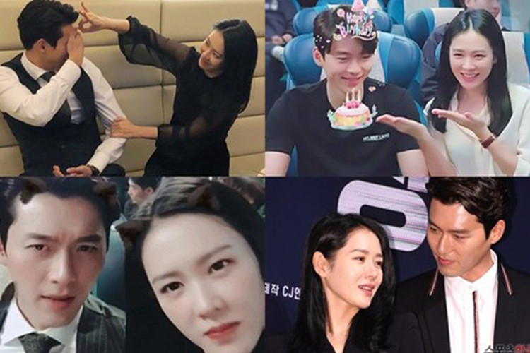 Tin đồn tình cảm của hai diễn viên hàng đầu xứ Hàn xuất phát từ loạt ảnh thân thiết. Ảnh: Saostar