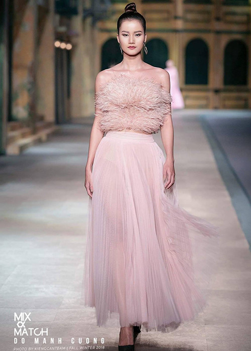 Là quán quân Vietnam's Next Top Model 2015 nhưng Hương Ly vẫn chìm nghỉm trong showbiz Việt.