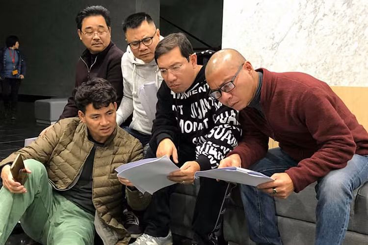 Xuan Bac khoe anh buoi tap dau tien cua Tao quan 2019