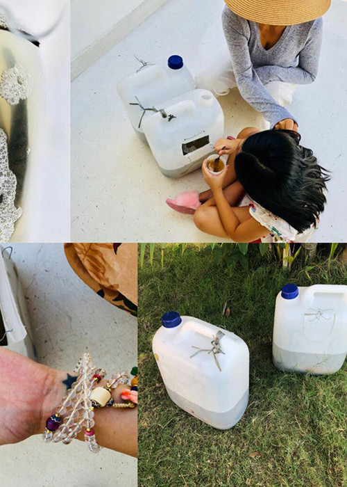 Trên trang cá nhân, Thủy Tiên và Công Vinh thường xuyên chia sẻ hình ảnh con gái nhưng khéo giấu mặt bé.