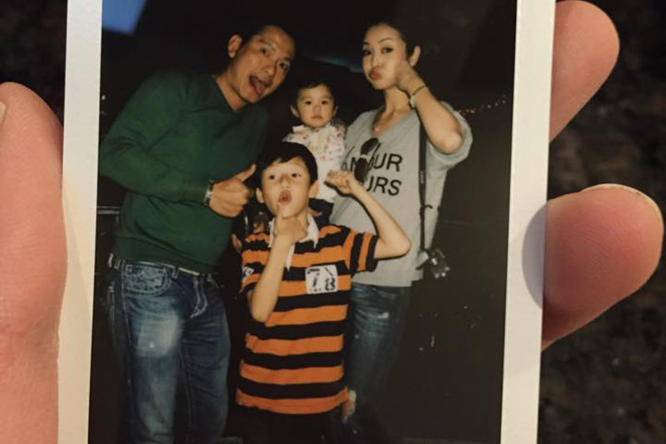 Doanh nhân Đức Hải vốn luôn yêu thương, quan tâm đến con trai riêng của vợ.