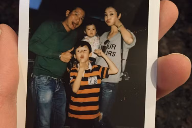 Doanh nhân Đức Hải vốn luôn yêu thương, quan tâm đến con trai riêng của vợ.