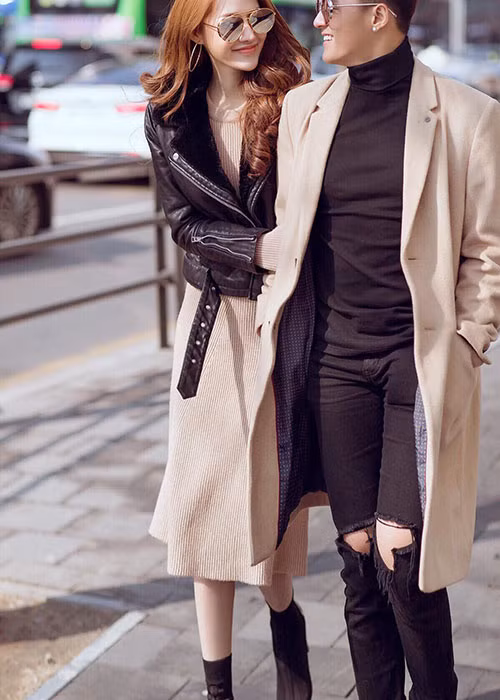 Lâm Vinh Hải - Linh Chi bất chấp những dị nghị để đến với nhau và chưa bao giờ rời nhau nửa bước từ khi hẹn hò.