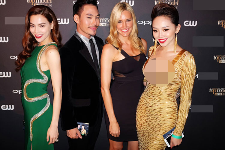 Thân như người trong nhà với Hồ Ngọc Hà, Lý Quí Khánh không ngần ngại đứng ra bênh vực đàn chị. Còn nhớ, khi Hà Hồ bị đồn ế show, hết thời, anh bức xúc khẳng định sự thật về đàn chị: "Chỉ sợ Hà bận quá không thèm hát, chứ hết thời gì khi hát thành công 8 thời 10 kiếp rồi". Ảnh: Zing