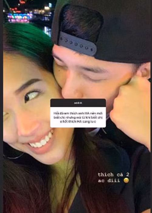 Y Vân không quan tâm đến chuyện bạn trai giữ hình ảnh tình cũ trên trang cá nhân.