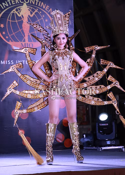 Ở các phần thi phụ như trang phục dân tộc, trang phục áo tắm, Ngân Anh không giành chiến thắng.