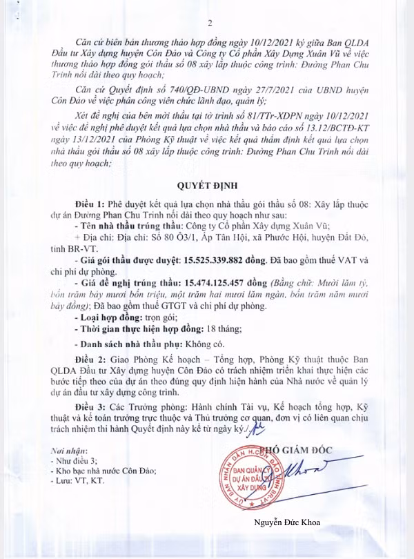 BR-VT: Cty Xuan Vu “doc quyen” trung goi thau 16 ty tai Con Dao?-Hinh-3