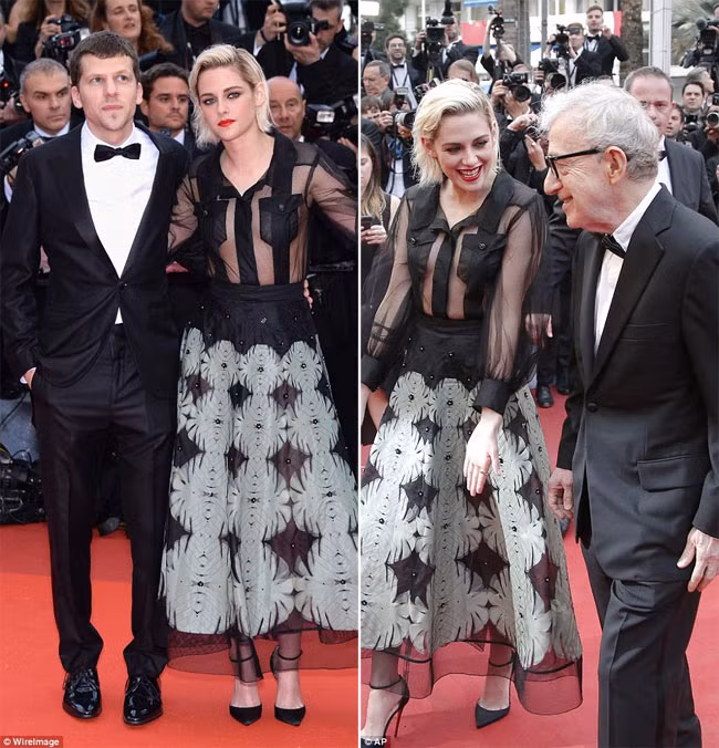 Kristen Stewart thu hút mọi sự chú ý trên thảm đỏ Cannes nhờ trang phục mà cô mặc vừa sexy nhưng cũng vừa trang nhã.