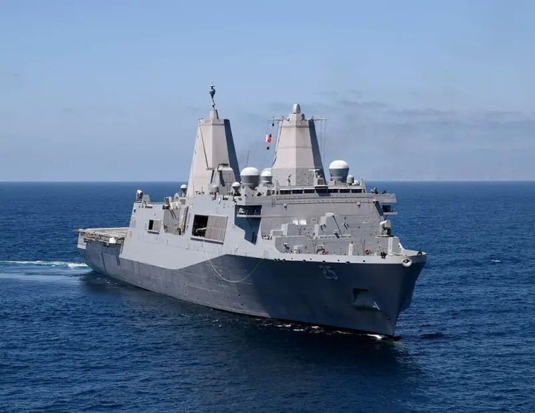 Chiếc tàu vận tải đổ bộ LPD-29 mà Hải quân Mỹ vừa tiếp nhận có một số sửa đổi đáng chú ý về trang bị nhằm mang lại năng lực chiến đấu tốt hơn so với những con tàu cùng lớp.