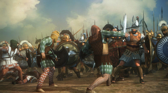 Sau khi dụ quân địch rời vào bẫy, binh lính Hy Lạp tổ chức tấn công khiến Ba Tư rơi vào thế bất lợi. Nhiều tướng sĩ Ba Tư bị tiêu diệt khiến lòng quân hoang mang, sợ hãi.