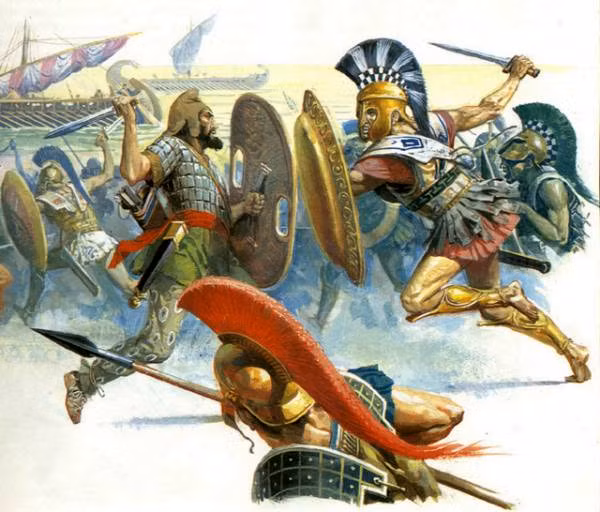 Hình ảnh kiên cường, dũng mãnh, sự bền bỉ, dẻo dai của người lính Hy Lạp đã tạo tiền đề cho sự ra đời của môn chạy marathon sau này.