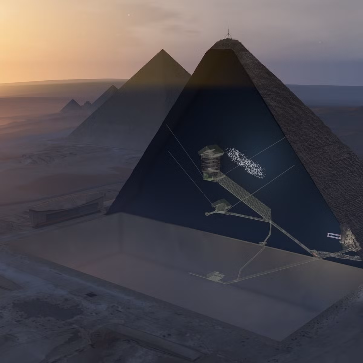 Các chuyên gia đã sử dụng một số máy móc, thiết bị và công nghệ hiện đại để kiểm tra cấu trúc của Đại kim tự tháp cũng như cách người Ai Cập thời cổ đại xây dựng công trình này.