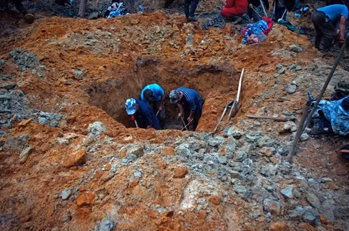 Nhờ tìm thấy kho báu này, gia đình trên trở nên giàu có chỉ sau 1 đêm. Sự việc này nhanh chóng được lan truyền rộng rãi. Vì vậy, nhiều dân làng cùng đổ xô đi đào xới sâu dưới lòng đất nhằm tìm được hổ phách.