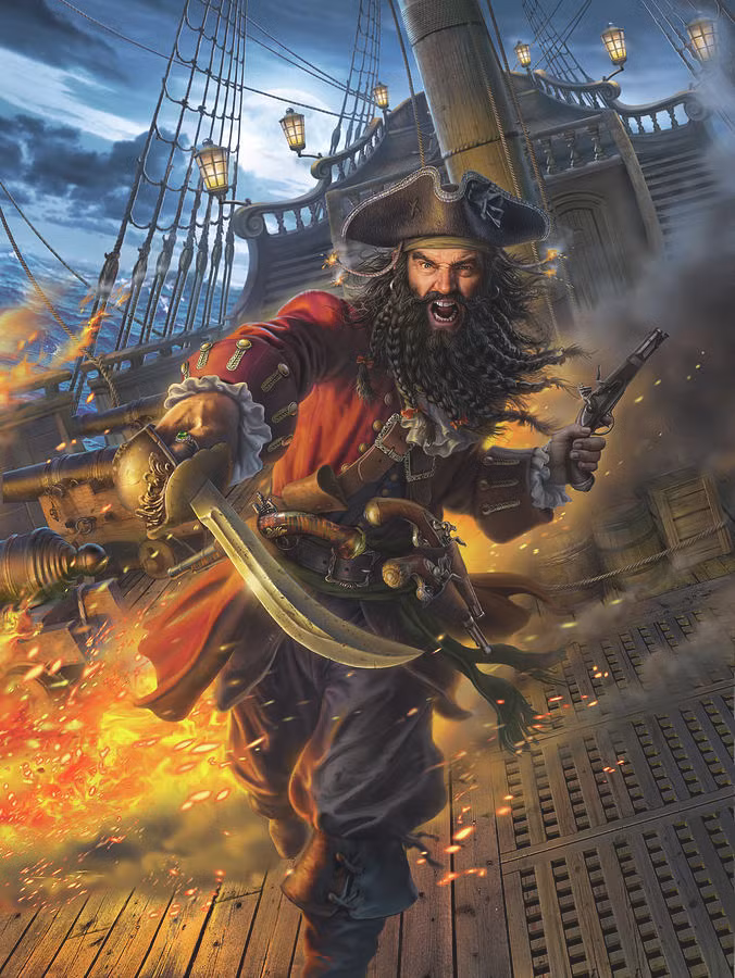 Sự ngông cuồng của băng nhóm cướp biển do hải tặc Edward Teach đi đến hồi kết khi thống đốc Alexander Spottswood của Virginia đã gửi một đội hải quân Hoàng gia tới Bắc Carolina để tiêu diệt nhóm tội phạm này vào năm 1718.