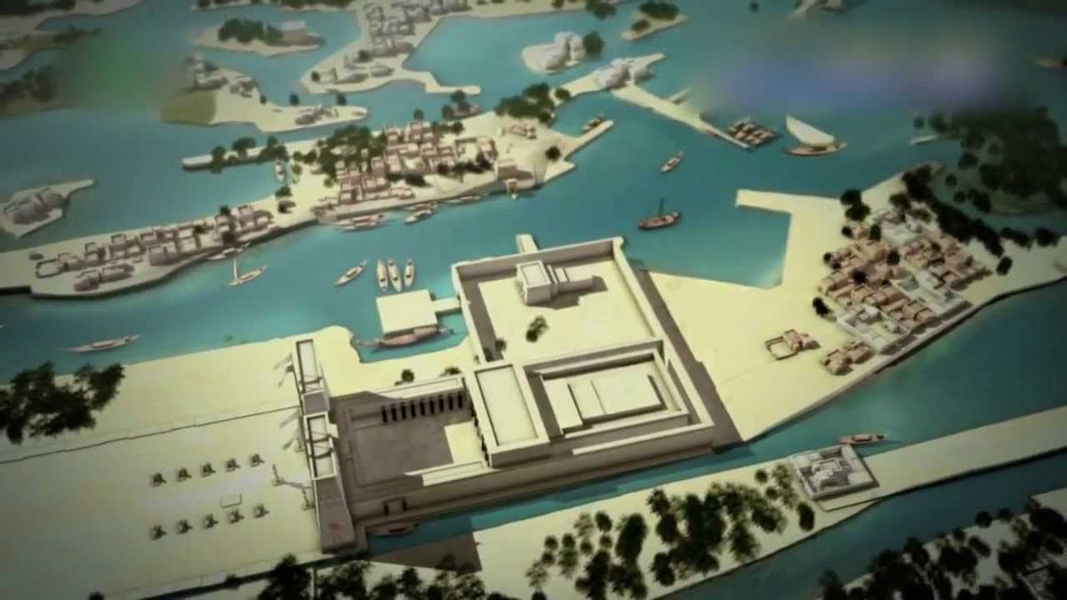 Theo đó, Heracleion từng là thành phố cảng lớn nhất của Ai Cập cổ đại ở Địa Trung Hải.