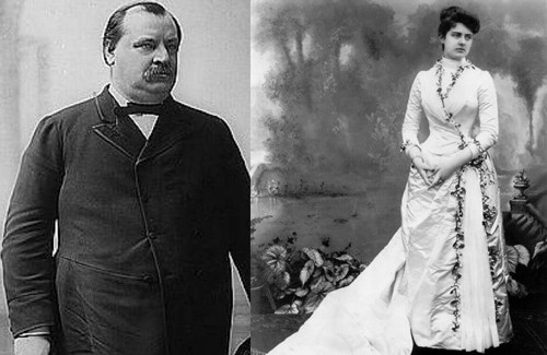 Vào năm 1886, Tổng thống Cleveland kết hôn với Frances Folsom. Khi ấy, ông chủ Nhà Trắng 49 tuổi và cô dâu 21 tuổi. Trở thành nữ chủ nhân Nhà Trắng lúc ấy, bà là Đệ nhất phu nhân trẻ nhất lịch sử Mỹ tới nay. Bà cũng là cô dâu đầu tiên và duy nhất tổ chức hôn lễ tại Tòa Bạch Ốc.