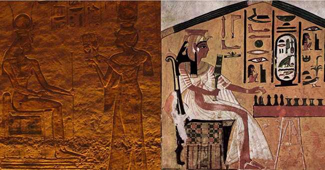 Trong tiếng Ả Rập, Thung lũng Nữ hoàng được gọi là Biban al Harim.