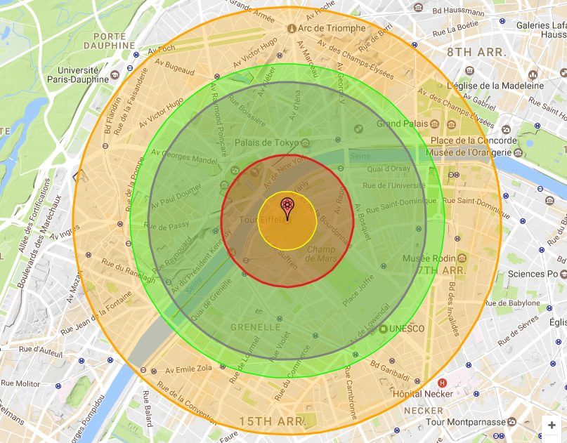 Vào 5h29 sáng ngày 16/7/1945, các nhà khoa học cho nổ bom nguyên tử Gadget ở sa mạc gần Alamogordo. Vụ nổ hạt nhân này đã giải phóng năng lượng tương đương khoảng 21 kiloton TNT.