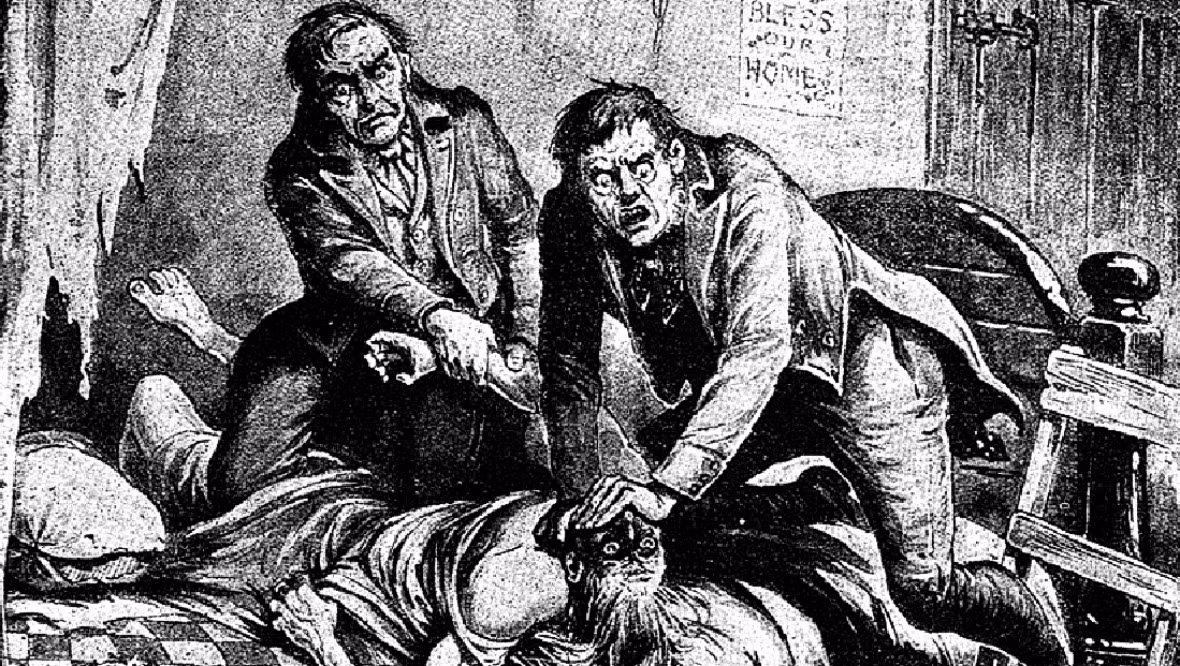 Sau khi thực hiện tội ác, William Burke và William Hare đem bán thi thể các nạn nhân. Khi sự thật này được phơi bày, công chúng không khỏi bàng hoàng, sợ hãi.