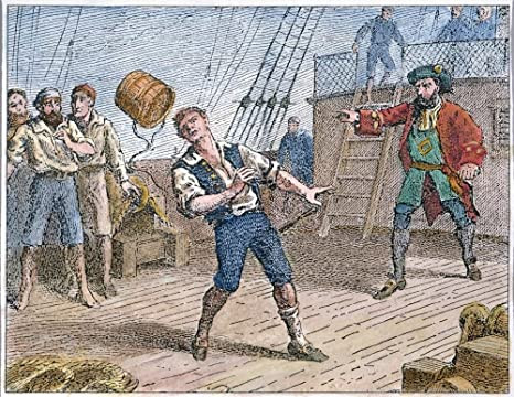 3. Tàu cướp biển Whydah Gally do thuyền trưởng "Black Sam" Bellamy đứng đầu. Với con tàu này, nhóm cướp biển do Bellamy chỉ huy tấn công nhiều tàu thuyền ở vùng biển rộng lớn kéo dài từ phía Đông nước Mỹ cho đến biển Caribean vào những năm 1700.