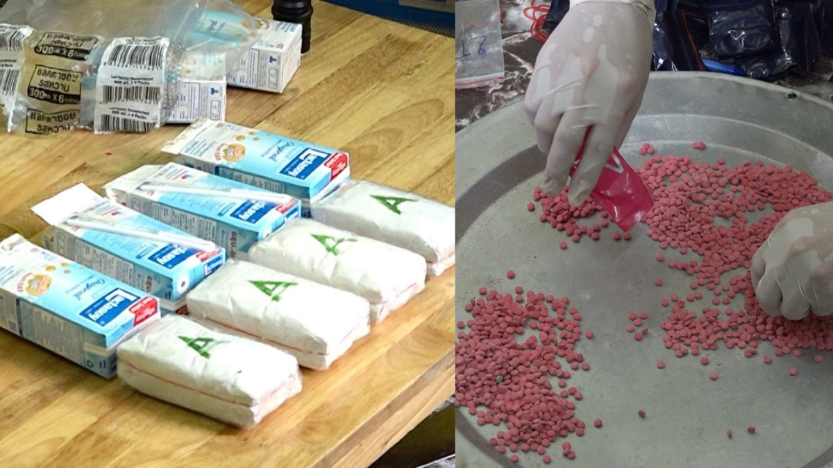 Ngụy trang 30.000 viên ma túy trong thùng sữa đưa đi tiêu thụ - Hình 2 Nguy trang 30.000 vien ma tuy trong thung sua dua di tieu thu-Hinh-2