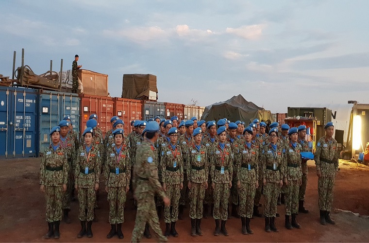 Cục Gìn giữ Hòa bình Việt Nam mới đây được LHQ lựa chọn là một trong 4 cơ sở huấn luyện của khu vực để huấn luyện cho lực lượng GGHB theo Dự án hợp tác ba bên (TPP) của LHQ, tạo nền tảng để đưa Cục GGHB Việt Nam trở thành cơ sở huấn luyện GGHB mang tầm cỡ khu vực và quốc tế. Ảnh: Người Lao Động.