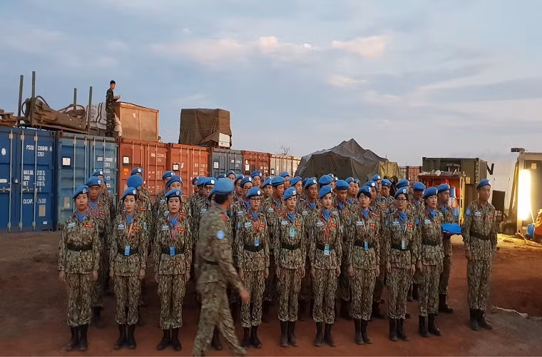 Cục Gìn giữ Hòa bình Việt Nam mới đây được LHQ lựa chọn là một trong 4 cơ sở huấn luyện của khu vực để huấn luyện cho lực lượng GGHB theo Dự án hợp tác ba bên (TPP) của LHQ, tạo nền tảng để đưa Cục GGHB Việt Nam trở thành cơ sở huấn luyện GGHB mang tầm cỡ khu vực và quốc tế. Ảnh: Người Lao Động.