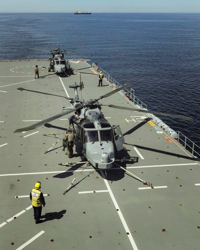 Lần gần nhất mà Hải quân Hoàng gia Anh triển khai lực lượng với quy mô tương tự là vào năm 1919, trong chiến dịch Red Trek, khi Anh cố gắng loại bỏ nước Liên Xô non trẻ, một phần trong sự can thiệp rộng lớn hơn của đồng minh chống lại Moscow trong Nội chiến Nga.