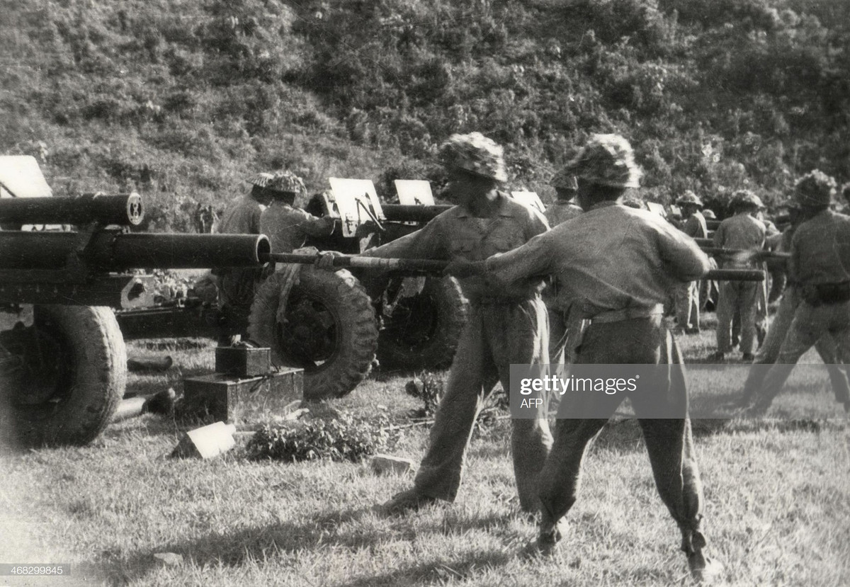 Với hỏa lực cực mạnh và lợi thế bất ngờ như vậy, M2A1 đã góp phần giúp quân và dân ta dành chiến thắng lịch sử trong trận Điện Biên Phủ "lừng lẫy năm châu, chấn động địa cầu". Nguồn ảnh: AFP.