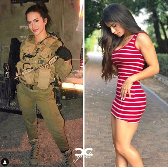 Dù trong bộ quân phục và hay một bộ váy gợi cảm Orin Julie vẫn tạo ra được nét quyến rũ của riêng mình. Nguồn ảnh: Instagram/orin_julie.