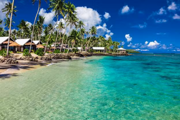 Samoa. Quốc gia Polynesia này không có quân đội, nhưng có quan hệ phòng vệ không chính thức với New Zealand theo Hiệp ước Hữu nghị năm 1962. Lực lượng cảnh sát nhỏ và Đơn vị giám sát hàng hải của Samoa chịu trách nhiệm đảm bảo an ninh nội địa.