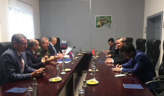 Viet Nam tham du Dien dan ky thuat quan su quoc te “Army-2019”-Hinh-2