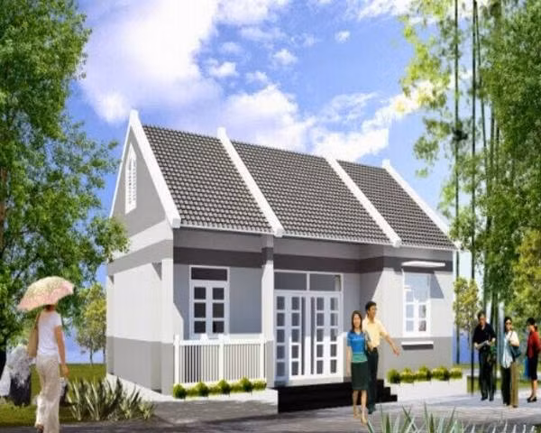 Cach xay nha cap 4 tuyet dep voi gia chi 200 trieu dong