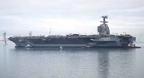 Sieu tau san bay dat nhat lich su cua My sap hoat dong