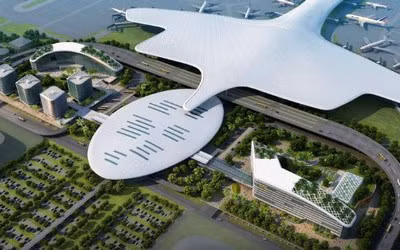 Nhà ga sân bay quốc tế Thâm Quyến của Trung Quốc.