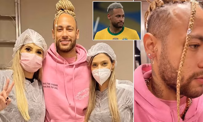 Neymar trinh lang kieu toc moi cuc “di”