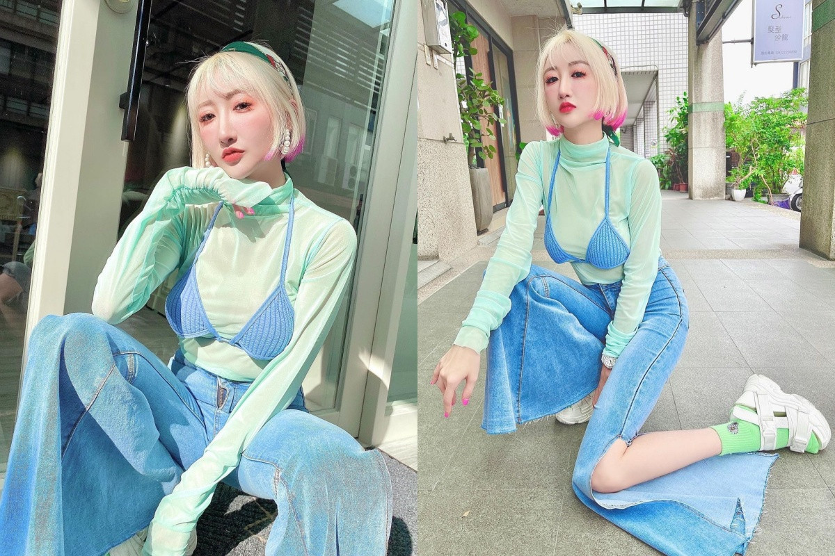 Diệp Ny Ny cũng tự nhận mình là một hot girl "hệ chơi màu". Cô nàng rất thích những sắc màu bắt mắt, nổi bật.