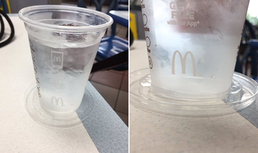 7. Nắp cốc có công dụng kép, không chỉ để đậy cốc mà còn dùng để giữ cốc thăng bằng.