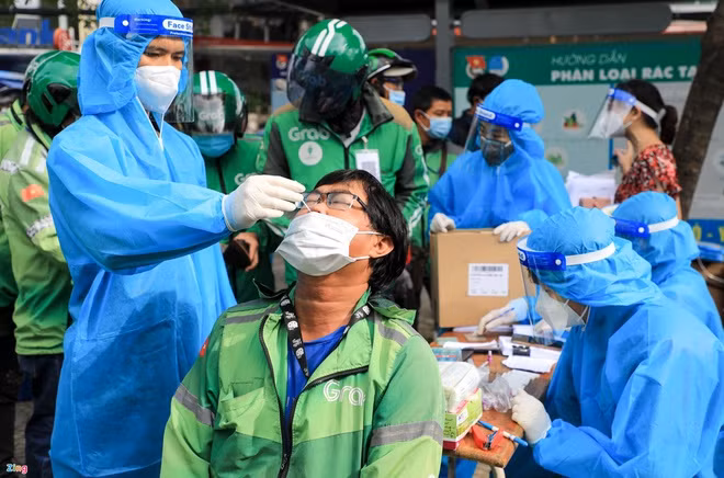 Shipper o TP HCM se tu xet nghiem tu ngay mai