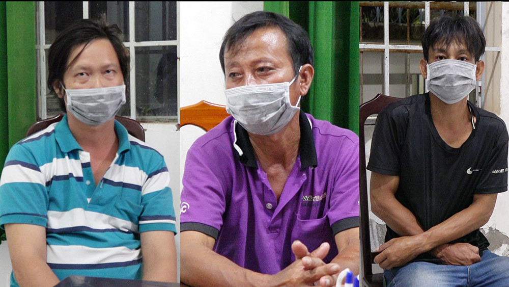 Nhau trong luc gian cach, chay xe net po con danh hai cong an