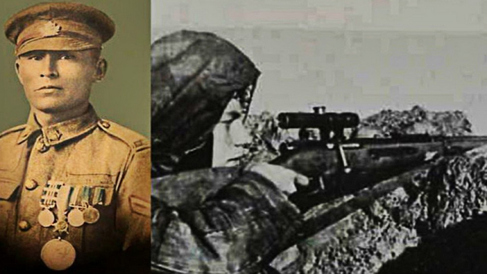 Trong Thế chiến 1, Francis Pegahmagabow là một tay súng huyền thoại của Canada. Không chỉ giỏi bắn súng, ông còn rất dũng cảm, gan dạ.